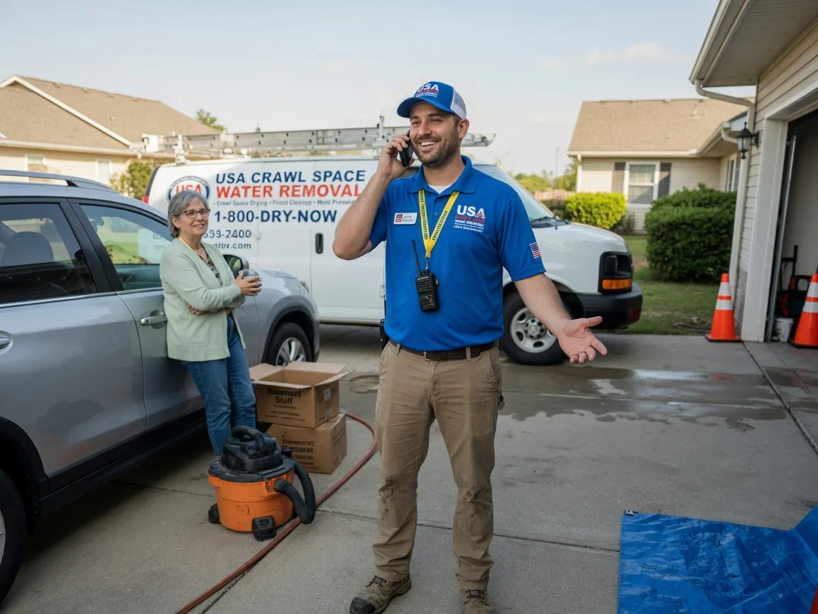 Crawl Space Water Removal East New Market, MD FAQs